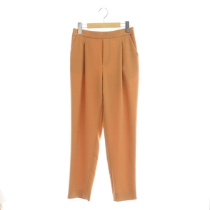  Indivi INDIVI Giulia Like конические брюки tuck легкий 38 orange /CX #OS женский 