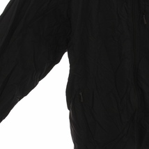 モンベル CLIMAPLUS MESH ライトシェルパーカ マウンテンパーカー ジャケット ジップアップ フード ナイロン ロゴ刺繍 L 黒 1106509_画像6