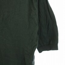 ジョンスメドレー JOHN SMEDLEY ニット カットソー 半袖 クルーネック イングランド製 M 緑 グリーン /BM メンズ_画像5