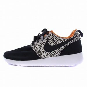 未使用品 ナイキ NIKE ローシワンサファリ ROSHE ONE SAFARI スニーカー シューズ ドット US6.5Y 24.5cm 白 黒 レディース