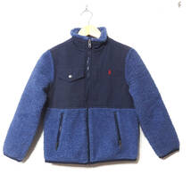 【送料無料】ラルフローレンフリースボアジャケット/キッズサイズ　７　Polo Ralph Lauren Childrenswear_画像1