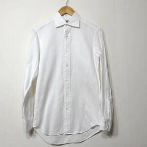 【送料無料】メーカーズシャツ鎌倉ドレスシャツ/白　３７－８１　日本製　MAKER'S SHIRT KAMAKURA