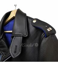 THREE FACE LEATHER JKT 333 スリーフェイス　ライダース　レザージャケット ダブルライダース_画像7