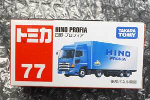 【新品】トミカ 77『日野　プロフィア』トラック　検索用/ダンプカー　いすゞ　三菱　トヨタ