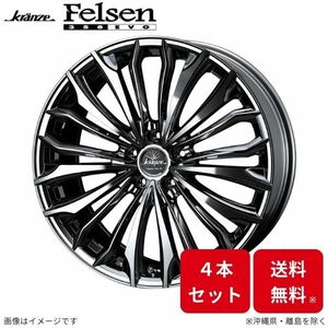 ウェッズ ホイール クレンツェ フェルゼン 358EVO ハリアー 30系 トヨタ 21インチ 5H 4本セット 0037515 WEDS