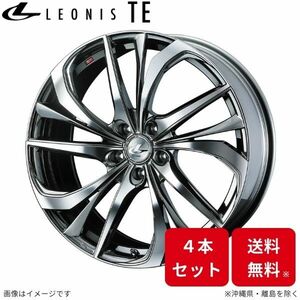 ウェッズ ホイール レオニスTE マークXジオ 10系 トヨタ 17インチ 5H 4本セット 0038763 WEDS