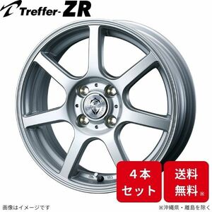 ウェッズ ホイール トレファーZR ワゴンR MH23S スズキ 13インチ 4H 4本セット 0034180 WEDS