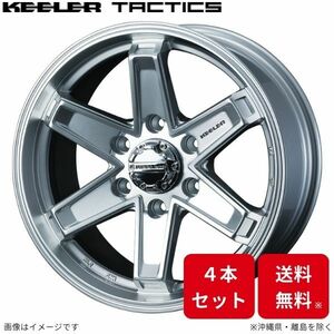 KEELER TACTICS 16x6.5J 6/139.7 +38 HYPER SILVER