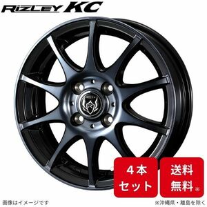 ウェッズ ホイール ライツレーKC カローラフィールダー 140系 トヨタ 15インチ 4H 4本セット 0040515 WEDS