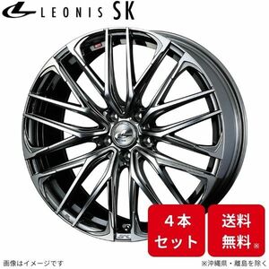 ウェッズ ホイール レオニスSK ウィッシュ 10系 トヨタ 18インチ 5H 4本セット 0038327 WEDS