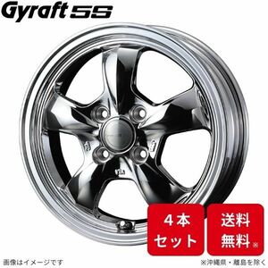 ウェッズ ホイール グラフト5S エブリイワゴン DA64W スズキ 14インチ 4H 4本セット 0041112 WEDS