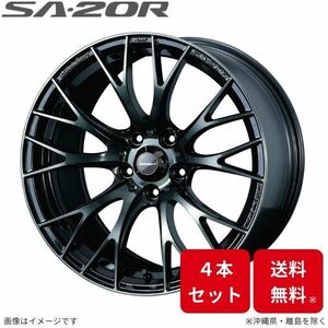 Weds Sport SA-20R SA20R 16インチ 16x7.0J 5/114.3 +42 WBC ウォースブラッククリアー