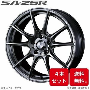 ウェッズ ホイール ウェッズスポーツ SA-25R ストリーム RN6/RN7/RN8/RN9 ホンダ 18インチ 5H 4本セット 0073728 WEDS