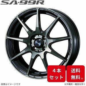 ウェッズ ホイール ウェッズスポーツ SA-99R ピクシスジョイF/S LA250系 トヨタ 16インチ 4H 4本セット 0073866 WEDS