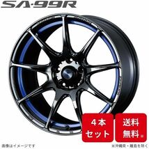 ウェッズ ホイール ウェッズスポーツ SA-99R クラウン 200系 トヨタ 17インチ 5H 4本セット 0073895 WEDS_画像1