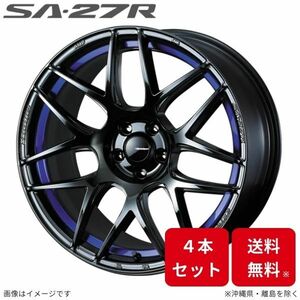 ウェッズ ホイール ウェッズスポーツ SA-27R シーマ F50 日産 18インチ 5H 4本セット 0074235 WEDS