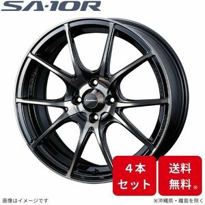 ウェッズ ホイール ウェッズスポーツ SA-10R フィット GK3/GK4/GK5/GK6/GP5/GP6 ホンダ 16インチ 4H 4本セット 0072619 WEDS