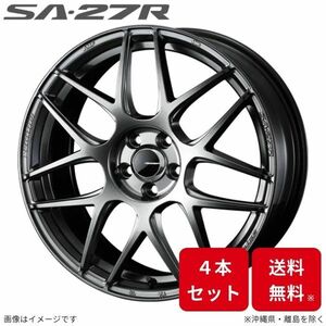 ウェッズ ホイール ウェッズスポーツ SA-27R ジューク F15 日産 18インチ 5H 4本セット 0074218 WEDS