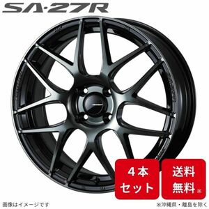 ウェッズ ホイール ウェッズスポーツ SA-27R フィット GK3/GK4/GK5/GK6/GP5/GP6 ホンダ 15インチ 4H 4本セット 0074159 WEDS