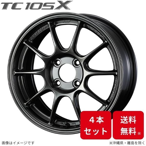 ウェッズ ホイール ウェッズスポーツ TC105X カローラアクシオ 140系 トヨタ 16インチ 4H 4本セット 0073572 WEDS