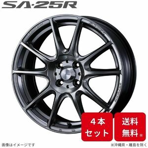 ウェッズ ホイール ウェッズスポーツ SA-25R フィット GK3/GK4/GK5/GK6/GP5/GP6 ホンダ 16インチ 4H 4本セット 0073694 WEDS