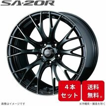 ウェッズ ホイール ウェッズスポーツ SA-20R シエンタ 10系 トヨタ 17インチ 5H 4本セット 0072727 WEDS_画像1