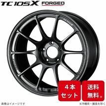 ウェッズ ホイール ウェッズスポーツ TC105X フォージド WRX STI VAB スバル 18インチ 5H 4本セット 0073958 WEDS_画像1