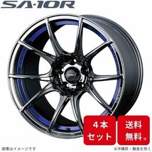 ウェッズ ホイール ウェッズスポーツ SA-10R SX4 Sクロス YA22S/YB22S スズキ 18インチ 5H 4本セット 0072629 WEDS_画像1