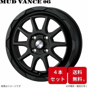 ウェッズ ホイール ウェッズアドベンチャー マッドヴァンス06 スクラムトラック DG16T マツダ 12インチ 4H 4本セット 0040200 WEDS