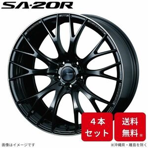 ウェッズ ホイール ウェッズスポーツ SA-20R マークXジオ 10系 トヨタ 19インチ 5H 4本セット 0072783 WEDS