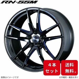 ウェッズ ホイール ウェッズスポーツ RN-55M レヴォーグ VN系 スバル 18インチ 5H 4本セット 0072947 WEDS