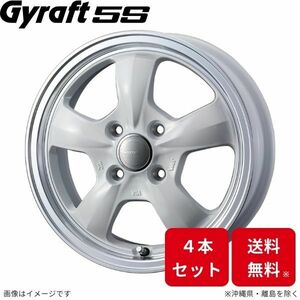 ウェッズ ホイール グラフト5S eKカスタム B11W 三菱 15インチ 4H 4本セット 0041119 WEDS