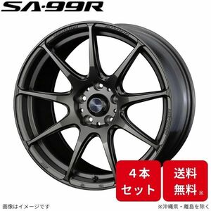 ウェッズ ホイール ウェッズスポーツ SA-99R SX4 Sクロス YA22S/YB22S スズキ 18インチ 5H 4本セット 0073910 WEDS