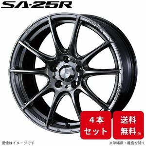 ウェッズ ホイール ウェッズスポーツ SA-25R クラウン 180系 トヨタ 20インチ 5H 4本セット 0073827 WEDS