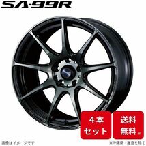 ウェッズ ホイール ウェッズスポーツ SA-99R 86 GR ZN6 トヨタ 17インチ 5H 4本セット 0073893 WEDS_画像1