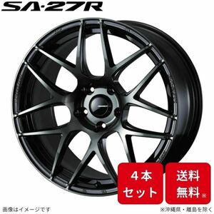 ウェッズ ホイール ウェッズスポーツ SA-27R スカイライン V35クーペ 日産 17インチ 5H 4本セット 0074166 WEDS