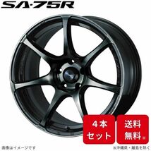 ウェッズ ホイール ウェッズスポーツ SA-75R ジューク F15 日産 17インチ 5H 4本セット 0073982 WEDS_画像1