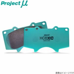 プロジェクトミュー JB23W ジムニー ブレーキパッド HC+XC F891 スズキ プロジェクトμ