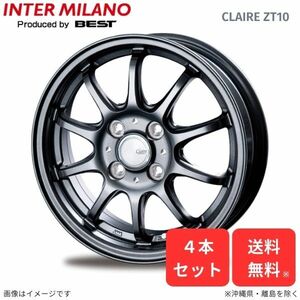 ホイール インターミラノ ルーミー M900系 トヨタ 4本セット クレール ZT10 【14×5.0J 4-100 INSET39】