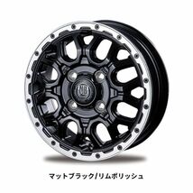 ホイール インターミラノ ヴィッツ 130系 トヨタ 4本セット マッドバーン XR-800M 【16×6.5J 4-100 INSET38】_画像2