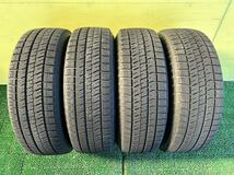 195/65R15 2019年スダットレス ブリヂストンブリザックVRX2 4本セット トヨタウィッシュ10系純正刻印HJ 5穴 PCD100 ET+45 15×6J ハブ54mm_画像3