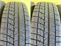 バリ山165/70R14 2019年スダットレス ブリヂストンブリザックVRX タイヤアルミセット　4穴 PCD100 ET+47 14×5.5J ハブ67mm_画像4