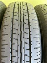 155/80R14 88/86N LT 2022年ノーマル　ダンロップ　ENASAVE４本セット　刻印AL 4穴 PCD100 ET+39 14×5J ハブ54mmプロボックス夏用タイヤ_画像6