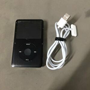 ◆Apple ipod 160GB A1238 ブラック シルバー ジャンク　【23/1222/01