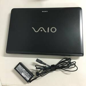 ●SONY Vaio SVE171G12L ノートPC パソコン [i7-3632QM CPU@2.20GHz 4GB 750GB] product Name SVE1713CCXB　【23/1212/01