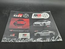 【GR86ステッカー】コンビネーションステッカー　組みステッカー　TOYOTA GAZOO racing/非売品　入手困難　レア★未使用★FA24 ガズー_画像1