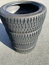 610 中古冬タイヤ4本セットスタッドレス DUNLOP WINTER MAXX WM01 225/45R17 91Q 7mm_画像1