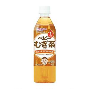 ■未使用■和光堂 ベビーのじかん むぎ茶 [1ヶ月頃から] 500ml×24本 ベビー飲料■