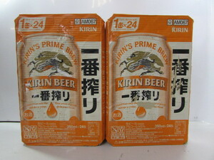 ■未使用品■キリン 一番搾り 生ビール 350ml×48缶 (2ケース）■
