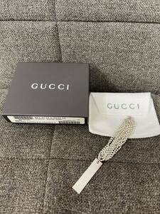 【GA】GUCCI グッチ SV925 ダブルボールチェーン ネックレス 箱 保存袋付